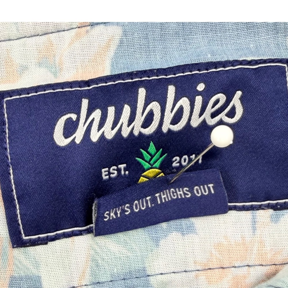 Chubbies Performance Everyday Pants Mens Large Blue Stretch Excellent - Picture 9 of 10